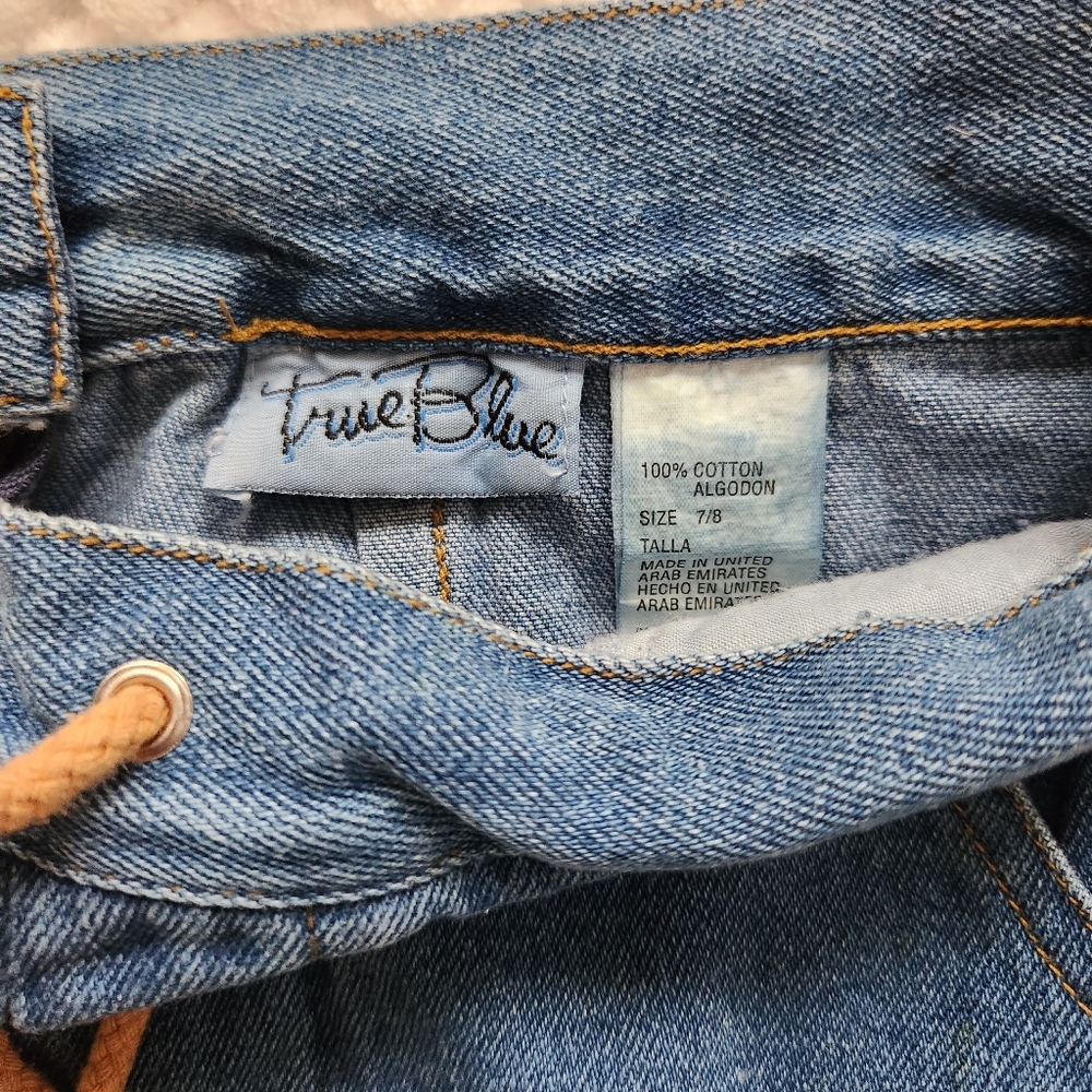 Vintage Denim Mini Skirt - Picture 4 of 5